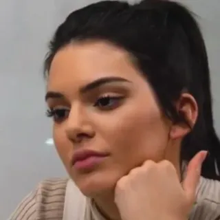 ✨ Kendall Jenner знаменитость, женщина, модель, портрет telegram sticker