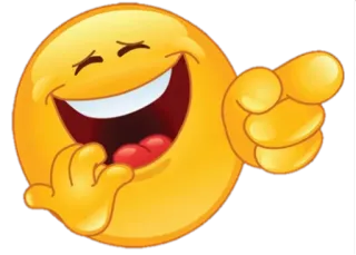 😂 Emoji, Tertawa, Menunjuk, Humor, Lucu telegram sticker