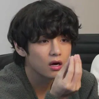 ❣️ V V, BTS, Kpop, singer, portrait, Korean, celebrity telegram sticker