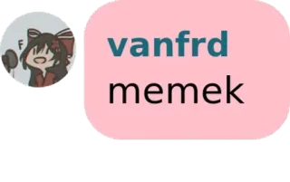 💜 vanfrd
memek anime, cartoon, meisje, spraakballon telegram sticker