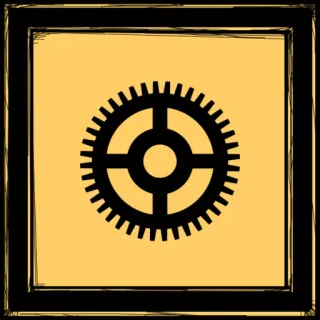 ⚙️ engrenagem, roda dentada, mecanismo, industrial, maquinaria, engenharia telegram sticker
