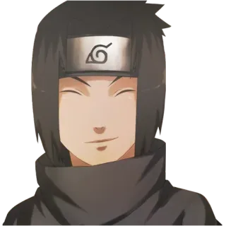 Sasuke ┈➤ @anime_stickerspack telegram stickers