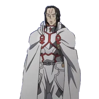 👿 anime, character, fantasy, warrior, armor telegram sticker