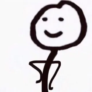 😂 boneco palito, desenho animado, desenho, personagem, simples whatsapp sticker