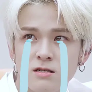 😭 pleurer, triste, émotionnel, personne, homme whatsapp sticker
