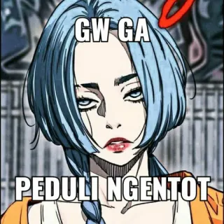 🥶 GW GA
PEDULI NGENTOT telegram sticker