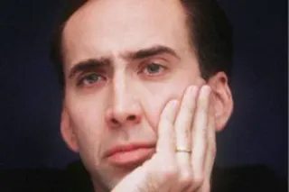 🥃 Nicolas Cage Nicolas Cage, actor, meme, celebrity, face, portrait telegram sticker