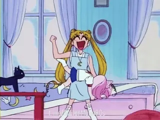 😄 Sailor Moon Anime, Kartun, Sailor Moon, Animasi Jepang, Karakter, Animasi telegram sticker