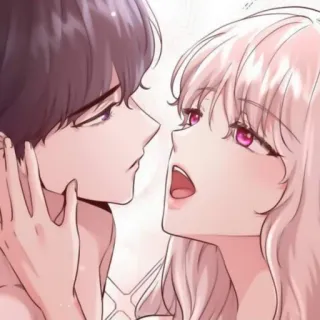 🥡 Anime, Romance, Casal, Desenho animado, Retrato, Personagens, Amor telegram sticker