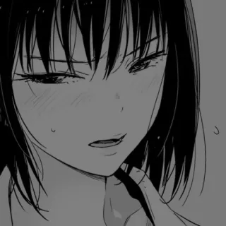 ⌨️ 动漫, 漫画, 女人, 女孩, 插画, 角色 telegram sticker