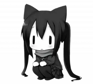 😶 Kagamine Rin Vocaloid telegram sticker