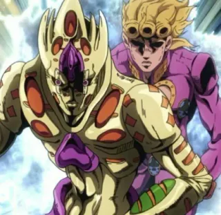 ✨ Giorno Giovanna JoJo's Bizarre Adventure Anime, Jojo, Giorno, Personage, Gold Experience telegram sticker