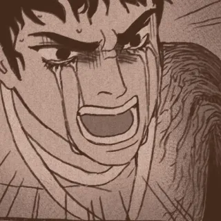 😡 pleurer, triste, bouleversé, détressé, angoisse, larmes telegram sticker