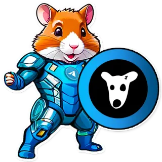 🐶 criceto, armatura, scudo, mascotte, cartone animato, animale telegram sticker