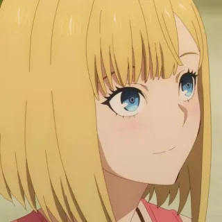 🥀 Anime, Donna, Personaggio, Capelli Biondi, Carina, Ragazza telegram sticker
