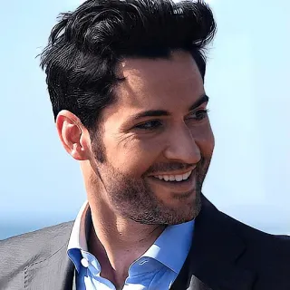 😄 Lucifer Morningstar Lucifer Tom Ellis, Lucifer, Fox, Netflix, Nhân vật, Chương trình TV telegram sticker
