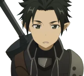 ⚔ anime, character, sword, armor telegram sticker