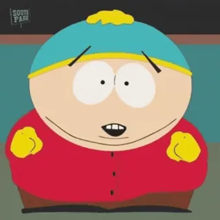 😃 Eric Cartman South Park Eric Cartman, South Park, nhân vật hoạt hình, hài kịch, hoạt hình telegram sticker