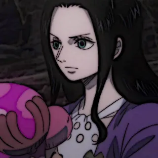 📜 Nico Robin One Piece 动漫, 妮可·罗宾, 海贼王, 角色, 漫画, 卡通 telegram sticker