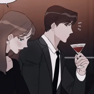 🕯 couple, cocktail, suit, party, romance telegram sticker
