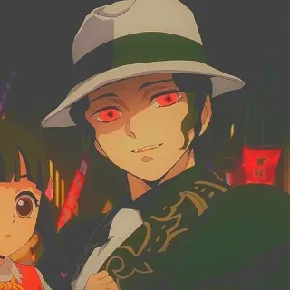 🌟 Muzan Kibutsuji Demon Slayer Anime, Demon Slayer, Muzan Kibutsuji, Demônio, Vilão, Personagem, Mangá telegram sticker