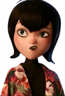 🧛‍♀ Mavis Hotel Transylvania cartoon, animation, vampire, monster, movie character, hotel transylvania telegram sticker