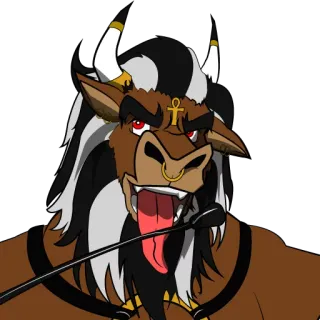The Feeiing of Meanbeard telegram stickers