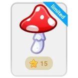 🎁 limited grzyb, czerwony, natura, grzyby, roślina, muchomor, limitowany whatsapp sticker