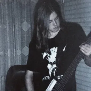 ➖ black metal, guitar, music, musician, metal telegram sticker