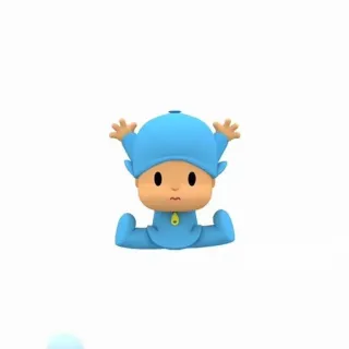 ☀️ Pocoyo Мультфильм, Анимация, Детское шоу, Синий, Малыш telegram sticker