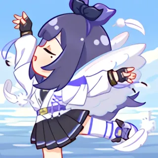 💃 Anime, Mangá, Personagem, Fofo, Arte telegram sticker
