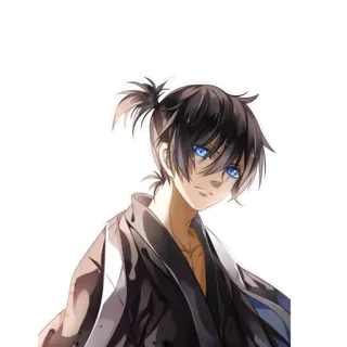 😡 Yato Noragami anime, noragami, yato, god, japanese animation, blue eyes, manga whatsapp sticker