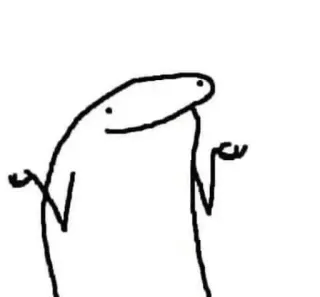 🦦 manusia lidi, angkat bahu, bingung, meme, pertanyaan, tidak yakin telegram sticker