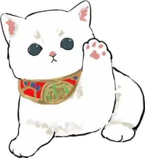 Kittens mofu_sand 2 whatsapp stickers