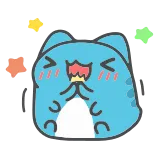 👏 Katze, niedlich, kawaii, glücklich telegram sticker