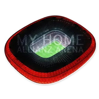 🏠 MY HOME
ALLIANZ ARENA arena, stadium, football, my home, allianz arena, soccer telegram sticker