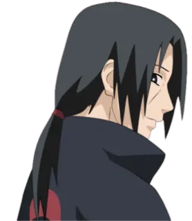 😊 Itachi Uchiha Naruto 动漫, 漫画, 宇智波, 鼬, 忍者 telegram sticker