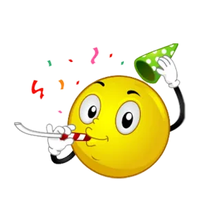 🥳 Emoji, Feier, Party, Spaß telegram sticker