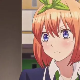 🧩 Yotsuba Nakano The Quintessential Quintuplets Anime, Fille, Dessin animé, Mignon, Yotsuba, Quintessential Quintuplets telegram sticker