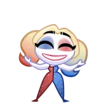 😁 Harley Quinn Harley Quinn, DC Comics, Dessin animé, Méchant, Animation telegram sticker