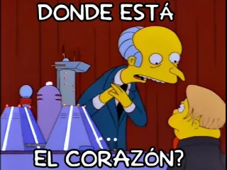 ❤ Mr. Burns The Simpsons DONDE ESTÁ

EL CORAZÓN? ザ・シンプソンズ, ミスター・バーンズ, アニメ, カートゥーン, スペイン語, 名言, ハート, アニメシリーズ telegram sticker