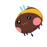 ☺️ süß, kawaii, Cartoon, Sticker, runde Figur telegram sticker