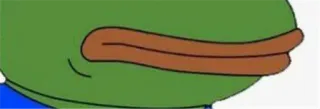 🐸 Pepe the Frog Мем, Лягушка, Интернет-мем, Пепе, Мультфильм, Зеленый telegram sticker