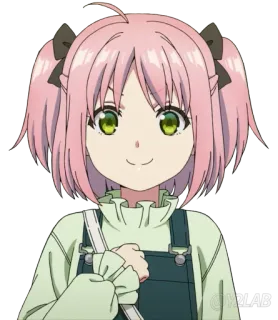 😉 Anime, Desenho animado, Personagem, Garota telegram sticker