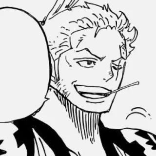 🔪 Zoro One Piece 动漫, 漫画, 罗罗诺亚·索隆, 海贼王, 角色 whatsapp sticker