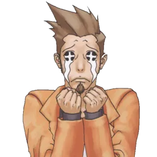 ACE ATTORNEY telegram stickers