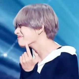 🐯 V kpop, bts, v, idol, música, asiático telegram sticker