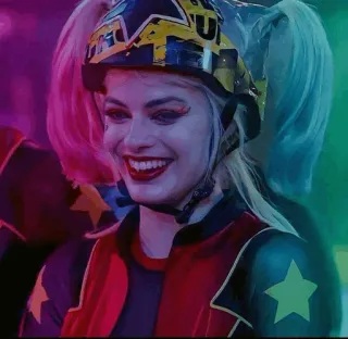 😂 Harley Quinn Harley Quinn, Margot Robbie, DC Comics, villain, character, comic book, supervillain telegram sticker