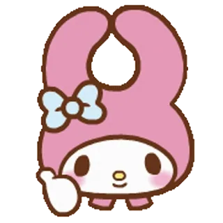 👍 My Melody My Melody, Sanrio, character, cute, sticker telegram sticker
