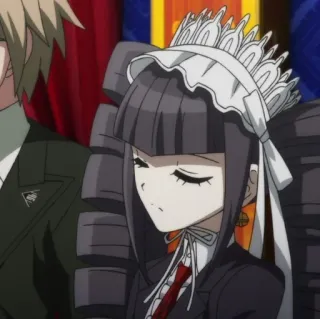 🃏 Celestia Ludenberg Danganronpa Anime, Celestia Ludenberg, Danganronpa, Gótico, Lolita telegram sticker